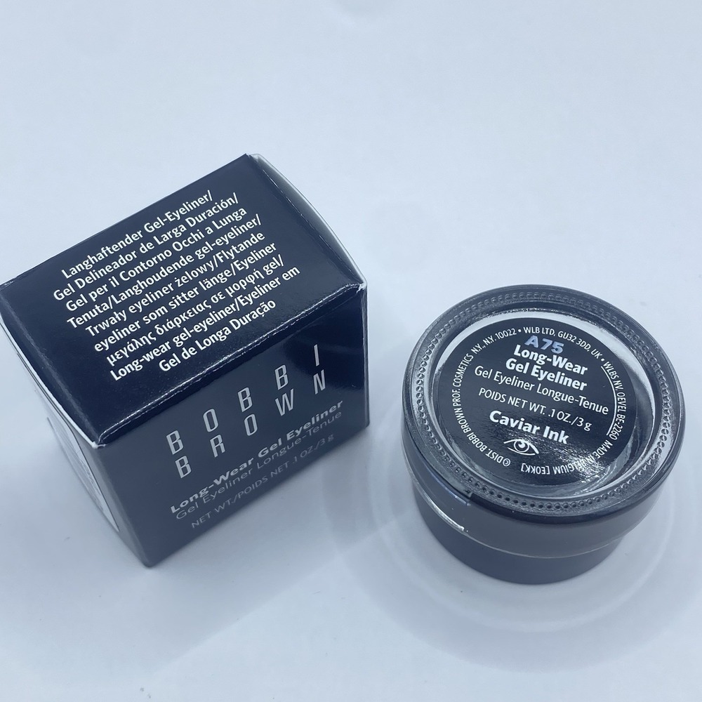 Bobbi Brown Long-Wear Gel Eyeliner Caviar Ink 27 Black Full Size .1oz/3g, NIB - Picture 9 of 9